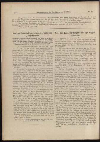 Verordnungs-Blatt für Eisenbahnen und Schiffahrt: Veröffentlichungen in Tarif- und Transport-Angelegenheiten 18980802 Seite: 2