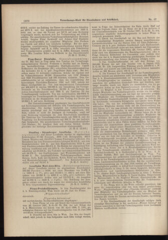 Verordnungs-Blatt für Eisenbahnen und Schiffahrt: Veröffentlichungen in Tarif- und Transport-Angelegenheiten 18980802 Seite: 6