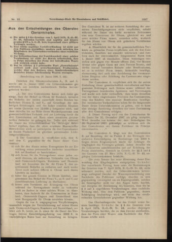 Verordnungs-Blatt für Eisenbahnen und Schiffahrt: Veröffentlichungen in Tarif- und Transport-Angelegenheiten 18980804 Seite: 3