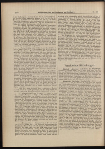 Verordnungs-Blatt für Eisenbahnen und Schiffahrt: Veröffentlichungen in Tarif- und Transport-Angelegenheiten 18980804 Seite: 6