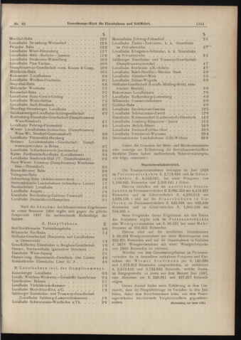 Verordnungs-Blatt für Eisenbahnen und Schiffahrt: Veröffentlichungen in Tarif- und Transport-Angelegenheiten 18980806 Seite: 3