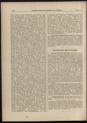 Verordnungs-Blatt für Eisenbahnen und Schiffahrt: Veröffentlichungen in Tarif- und Transport-Angelegenheiten 18980809 Seite: 4