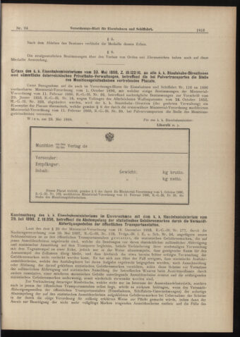 Verordnungs-Blatt für Eisenbahnen und Schiffahrt: Veröffentlichungen in Tarif- und Transport-Angelegenheiten 18980820 Seite: 5