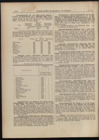 Verordnungs-Blatt für Eisenbahnen und Schiffahrt: Veröffentlichungen in Tarif- und Transport-Angelegenheiten 18980823 Seite: 8