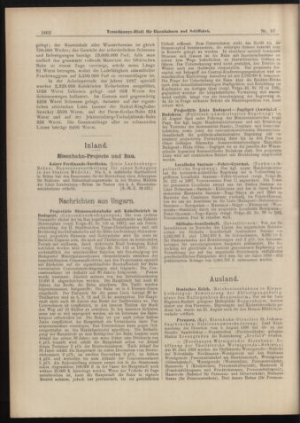 Verordnungs-Blatt für Eisenbahnen und Schiffahrt: Veröffentlichungen in Tarif- und Transport-Angelegenheiten 18980827 Seite: 6