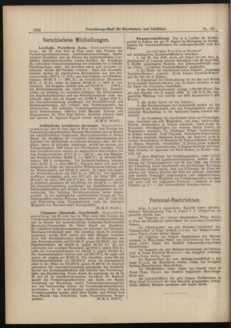 Verordnungs-Blatt für Eisenbahnen und Schiffahrt: Veröffentlichungen in Tarif- und Transport-Angelegenheiten 18980903 Seite: 8