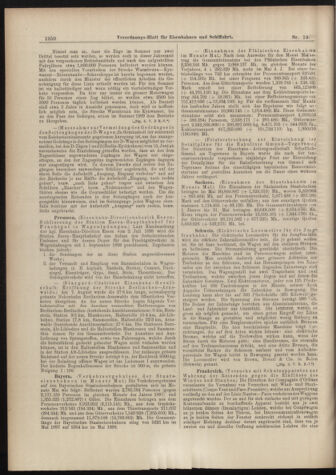 Verordnungs-Blatt für Eisenbahnen und Schiffahrt: Veröffentlichungen in Tarif- und Transport-Angelegenheiten 18980906 Seite: 10