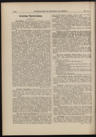 Verordnungs-Blatt für Eisenbahnen und Schiffahrt: Veröffentlichungen in Tarif- und Transport-Angelegenheiten 18980906 Seite: 14