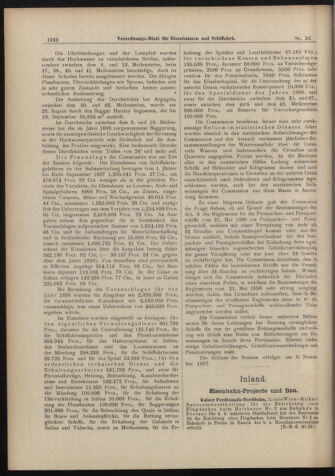 Verordnungs-Blatt für Eisenbahnen und Schiffahrt: Veröffentlichungen in Tarif- und Transport-Angelegenheiten 18980906 Seite: 2