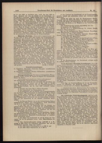 Verordnungs-Blatt für Eisenbahnen und Schiffahrt: Veröffentlichungen in Tarif- und Transport-Angelegenheiten 18980908 Seite: 6