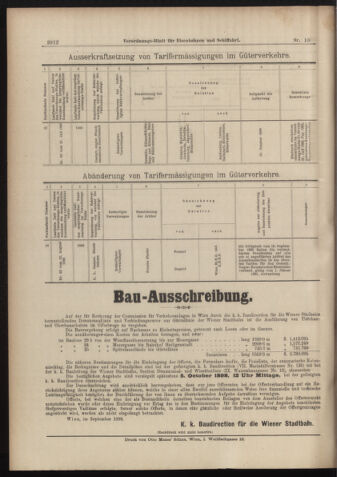 Verordnungs-Blatt für Eisenbahnen und Schiffahrt: Veröffentlichungen in Tarif- und Transport-Angelegenheiten 18980915 Seite: 12