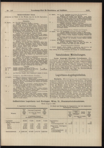 Verordnungs-Blatt für Eisenbahnen und Schiffahrt: Veröffentlichungen in Tarif- und Transport-Angelegenheiten 18980917 Seite: 13