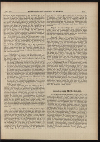 Verordnungs-Blatt für Eisenbahnen und Schiffahrt: Veröffentlichungen in Tarif- und Transport-Angelegenheiten 18980920 Seite: 5