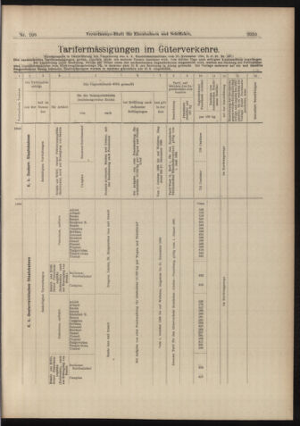 Verordnungs-Blatt für Eisenbahnen und Schiffahrt: Veröffentlichungen in Tarif- und Transport-Angelegenheiten 18980922 Seite: 11