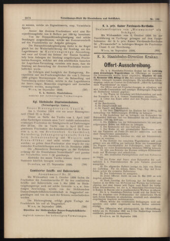 Verordnungs-Blatt für Eisenbahnen und Schiffahrt: Veröffentlichungen in Tarif- und Transport-Angelegenheiten 18980924 Seite: 14