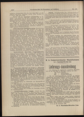 Verordnungs-Blatt für Eisenbahnen und Schiffahrt: Veröffentlichungen in Tarif- und Transport-Angelegenheiten 18980927 Seite: 10