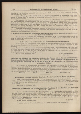 Verordnungs-Blatt für Eisenbahnen und Schiffahrt: Veröffentlichungen in Tarif- und Transport-Angelegenheiten 18981006 Seite: 10