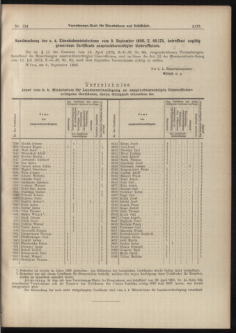 Verordnungs-Blatt für Eisenbahnen und Schiffahrt: Veröffentlichungen in Tarif- und Transport-Angelegenheiten 18981006 Seite: 11