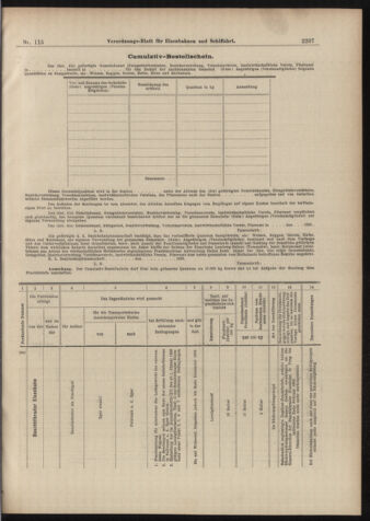 Verordnungs-Blatt für Eisenbahnen und Schiffahrt: Veröffentlichungen in Tarif- und Transport-Angelegenheiten 18981008 Seite: 23