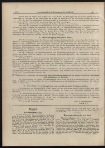 Verordnungs-Blatt für Eisenbahnen und Schiffahrt: Veröffentlichungen in Tarif- und Transport-Angelegenheiten 18981008 Seite: 8