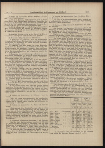 Verordnungs-Blatt für Eisenbahnen und Schiffahrt: Veröffentlichungen in Tarif- und Transport-Angelegenheiten 18981011 Seite: 5