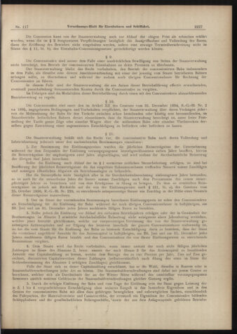 Verordnungs-Blatt für Eisenbahnen und Schiffahrt: Veröffentlichungen in Tarif- und Transport-Angelegenheiten 18981013 Seite: 3