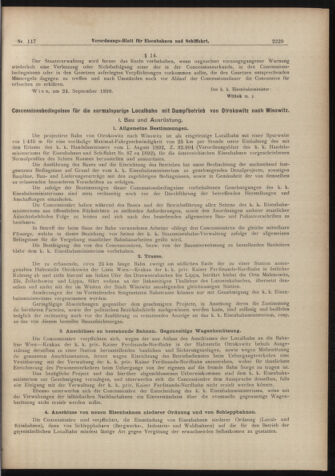 Verordnungs-Blatt für Eisenbahnen und Schiffahrt: Veröffentlichungen in Tarif- und Transport-Angelegenheiten 18981013 Seite: 5