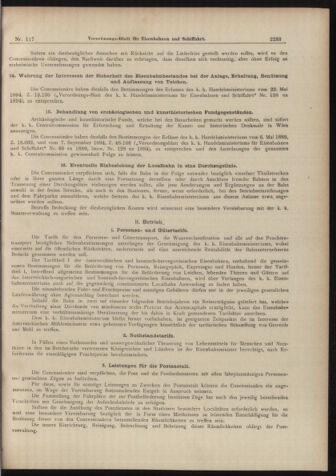 Verordnungs-Blatt für Eisenbahnen und Schiffahrt: Veröffentlichungen in Tarif- und Transport-Angelegenheiten 18981013 Seite: 9