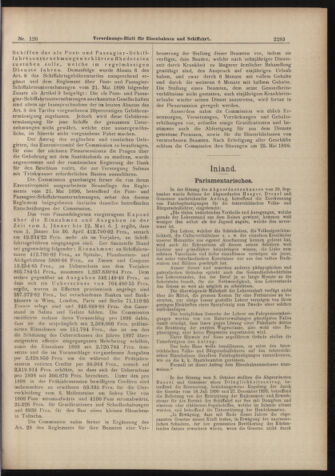 Verordnungs-Blatt für Eisenbahnen und Schiffahrt: Veröffentlichungen in Tarif- und Transport-Angelegenheiten 18981020 Seite: 3