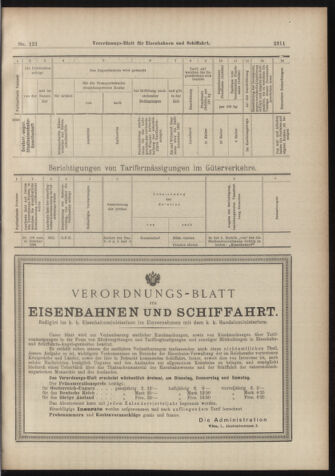 Verordnungs-Blatt für Eisenbahnen und Schiffahrt: Veröffentlichungen in Tarif- und Transport-Angelegenheiten 18981022 Seite: 15