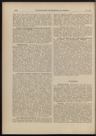 Verordnungs-Blatt für Eisenbahnen und Schiffahrt: Veröffentlichungen in Tarif- und Transport-Angelegenheiten 18981022 Seite: 6