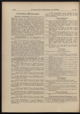 Verordnungs-Blatt für Eisenbahnen und Schiffahrt: Veröffentlichungen in Tarif- und Transport-Angelegenheiten 18981022 Seite: 8