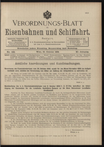 Verordnungs-Blatt für Eisenbahnen und Schiffahrt: Veröffentlichungen in Tarif- und Transport-Angelegenheiten