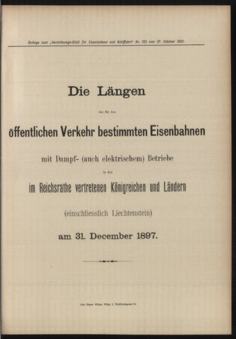 Verordnungs-Blatt für Eisenbahnen und Schiffahrt: Veröffentlichungen in Tarif- und Transport-Angelegenheiten 18981027 Seite: 17