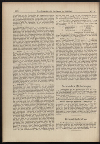 Verordnungs-Blatt für Eisenbahnen und Schiffahrt: Veröffentlichungen in Tarif- und Transport-Angelegenheiten 18981101 Seite: 10