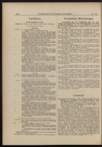 Verordnungs-Blatt für Eisenbahnen und Schiffahrt: Veröffentlichungen in Tarif- und Transport-Angelegenheiten 18981105 Seite: 16