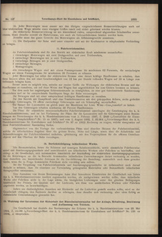 Verordnungs-Blatt für Eisenbahnen und Schiffahrt: Veröffentlichungen in Tarif- und Transport-Angelegenheiten 18981105 Seite: 7