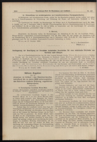 Verordnungs-Blatt für Eisenbahnen und Schiffahrt: Veröffentlichungen in Tarif- und Transport-Angelegenheiten 18981105 Seite: 8