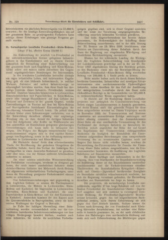 Verordnungs-Blatt für Eisenbahnen und Schiffahrt: Veröffentlichungen in Tarif- und Transport-Angelegenheiten 18981108 Seite: 15