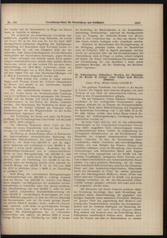 Verordnungs-Blatt für Eisenbahnen und Schiffahrt: Veröffentlichungen in Tarif- und Transport-Angelegenheiten 18981108 Seite: 17