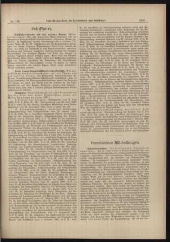 Verordnungs-Blatt für Eisenbahnen und Schiffahrt: Veröffentlichungen in Tarif- und Transport-Angelegenheiten 18981110 Seite: 11