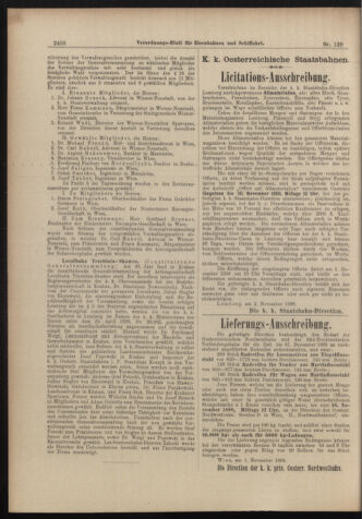 Verordnungs-Blatt für Eisenbahnen und Schiffahrt: Veröffentlichungen in Tarif- und Transport-Angelegenheiten 18981110 Seite: 12