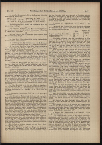 Verordnungs-Blatt für Eisenbahnen und Schiffahrt: Veröffentlichungen in Tarif- und Transport-Angelegenheiten 18981112 Seite: 3