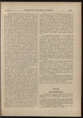 Verordnungs-Blatt für Eisenbahnen und Schiffahrt: Veröffentlichungen in Tarif- und Transport-Angelegenheiten 18981115 Seite: 3