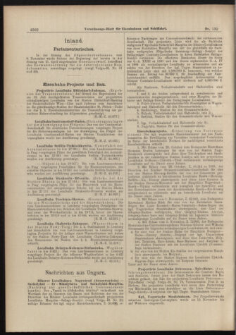 Verordnungs-Blatt für Eisenbahnen und Schiffahrt: Veröffentlichungen in Tarif- und Transport-Angelegenheiten 18981117 Seite: 2