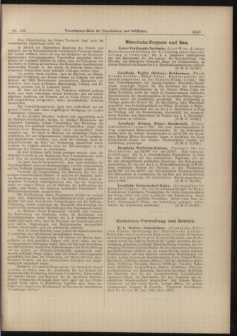 Verordnungs-Blatt für Eisenbahnen und Schiffahrt: Veröffentlichungen in Tarif- und Transport-Angelegenheiten 18981126 Seite: 7