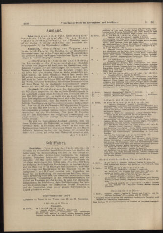 Verordnungs-Blatt für Eisenbahnen und Schiffahrt: Veröffentlichungen in Tarif- und Transport-Angelegenheiten 18981126 Seite: 8