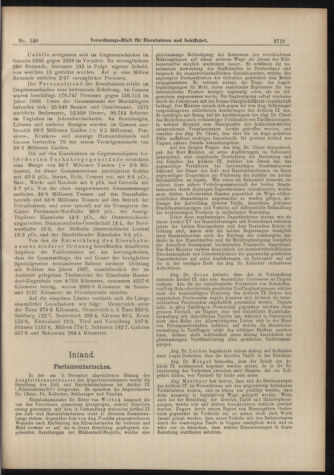 Verordnungs-Blatt für Eisenbahnen und Schiffahrt: Veröffentlichungen in Tarif- und Transport-Angelegenheiten 18981208 Seite: 3