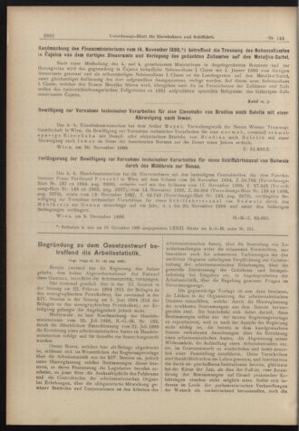 Verordnungs-Blatt für Eisenbahnen und Schiffahrt: Veröffentlichungen in Tarif- und Transport-Angelegenheiten 18981217 Seite: 2