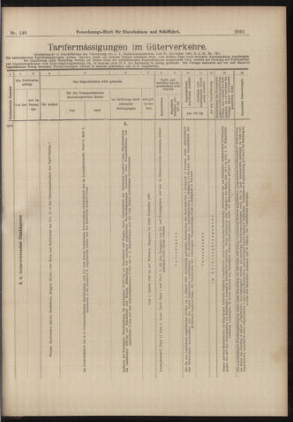 Verordnungs-Blatt für Eisenbahnen und Schiffahrt: Veröffentlichungen in Tarif- und Transport-Angelegenheiten 18981222 Seite: 9